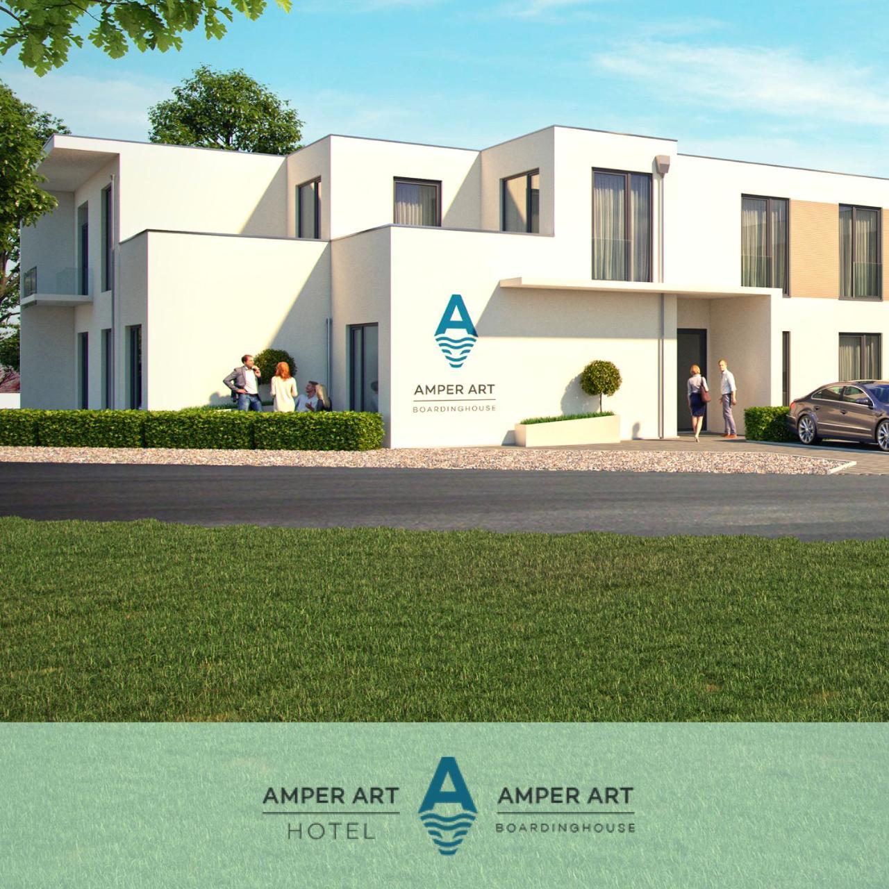 Aparthotel Amper Art Boardinghouse Fuerstenfeldbruck Exterior foto